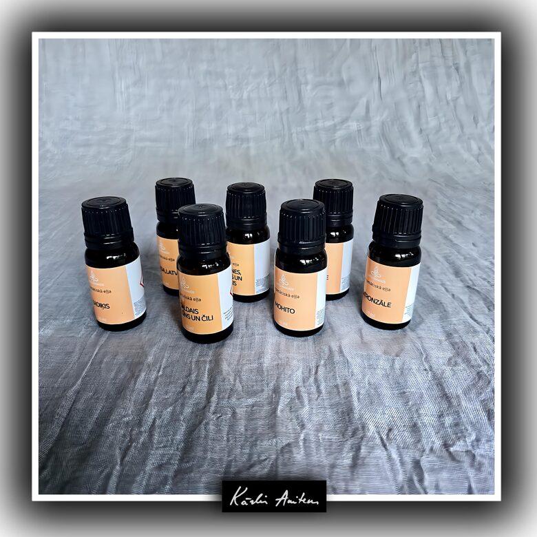 Aromatizēta sveču eļļa beramajām svecēm