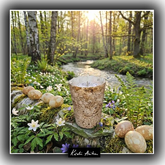 Svece no kolekcijas "Lai krāso daba!"