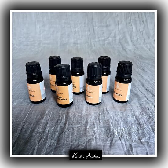 Aromatizēta sveču eļļa beramajām svecēm