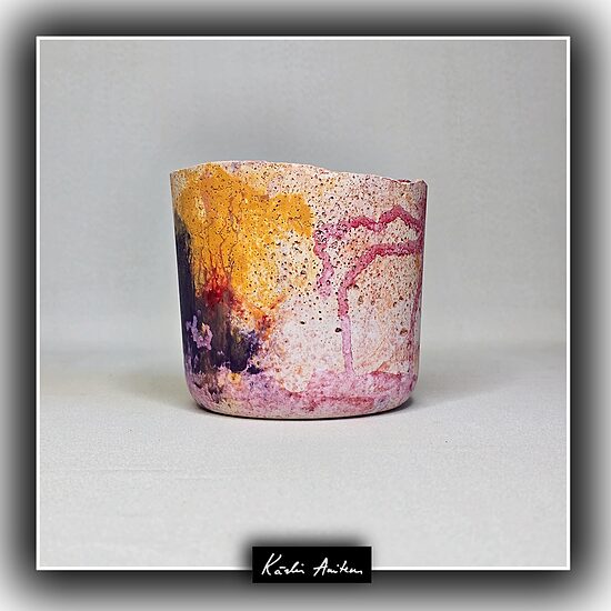 Candle from the "Batikated" collection
