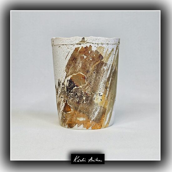 Outdoor-Kerze aus der Kollektion "Fragmente der Antike"