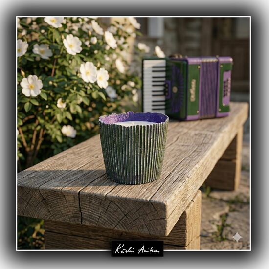 Āra svece no kolekcijas "Vecais akordeons"