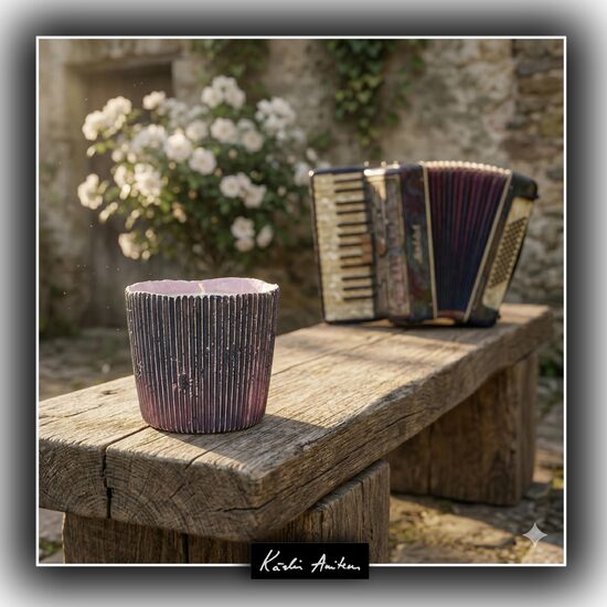 Āra svece no kolekcijas "Vecais akordeons"
